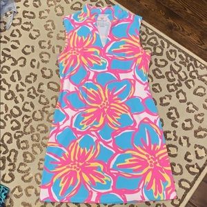 Mahi gold cotton dress